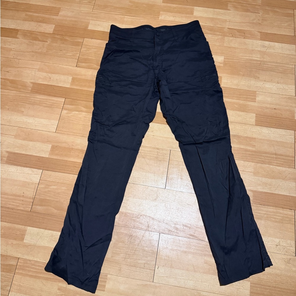 🎯Wrangler Cargo Work casual pants chinos summer outdoor hiking sport Sz 32 Black